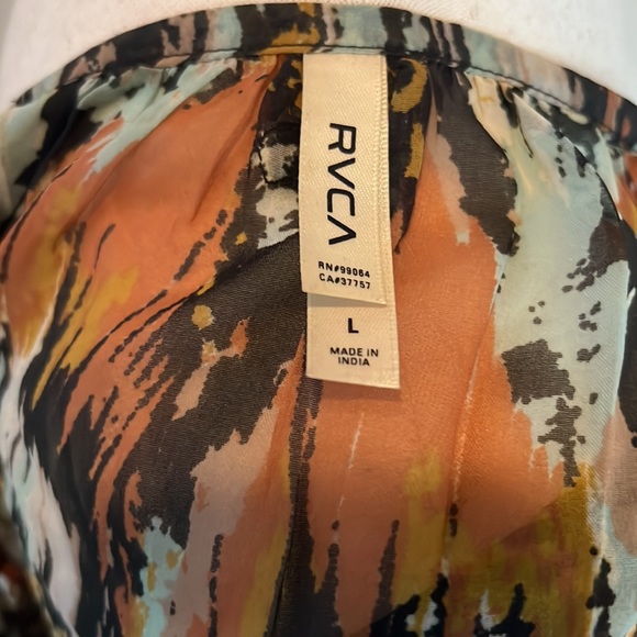 RVCA Flowy Sheer Beach Top - Picture 6 of 6